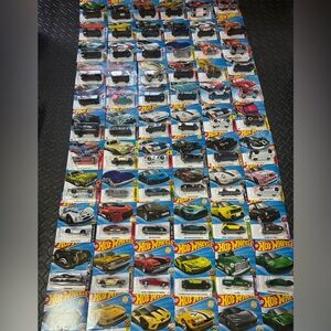 Hot Wheels Assorted Lot Of 66 Toy Cars Trucks Mattel Diecast 2015-2026 New